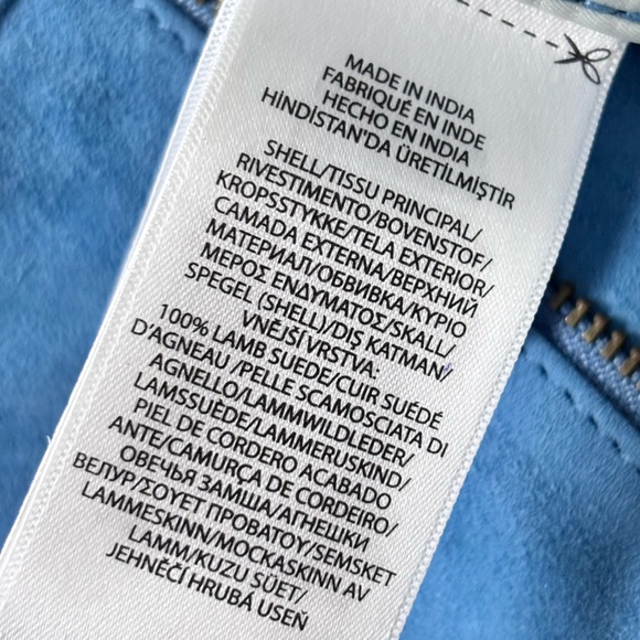 RARE! POLO RALPH LAUREN Blue Label Suede Super Flare Mid Rise Pants—NWT—6 - Picture 12 of 15